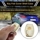 thumbnail image 2 of Funda de llave de coche de TPU de silicona blanca con borde dorado para Mercedes-Benz Clase A/B/C/E/G/M/R/S/V/W CL/CLA/CLK/CLS - Funda de control remoto de 2 botones, 2 of 6