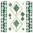thumbnail image 5 of SAFAVIEH Aspen Byrne Southwestern Wool Area Rug, Green/Ivory, 4' x 6', 5 of 8