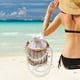 thumbnail image 4 of Handbag Rattan Woven Basket Woven Bag Cute Hanging Basket, 4 of 6