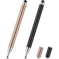 thumbnail image 3 of Tablet Pen for All Tablets - 2 Pieces - Silicone Touch Screen Pen - Rubber Nib + Disk - Stylus Pen - No Charging Required - Capacitive Tablet Pen - Compatible with All Tablets and Mobile Phones, 3 of 6
