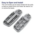 thumbnail image 4 of Uxcell Blinds Chain Handle, 80mm Roller Shade Cord Weights for Window Parts, Grey 2Pack, 4 of 6