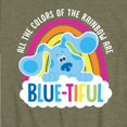thumbnail image 3 of Blue Clues & You! - All The Colors Of The Rainbow Are Blue-tiful - Toddler & Youth Short Sleeve Graphic T-Shirt, 3 of 5