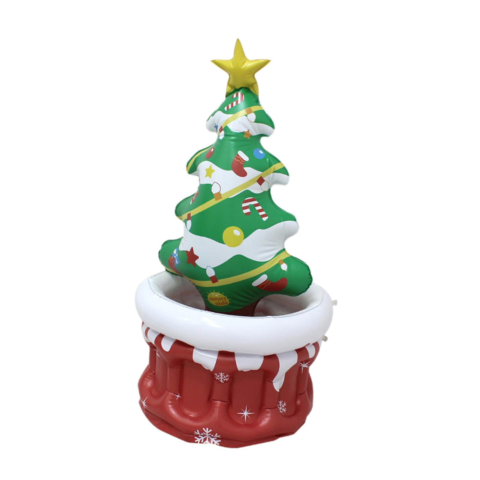 Beverage Drinking Cooler Inflatable Ice Bucket Holiday Decor for Summer Beach Party Camping