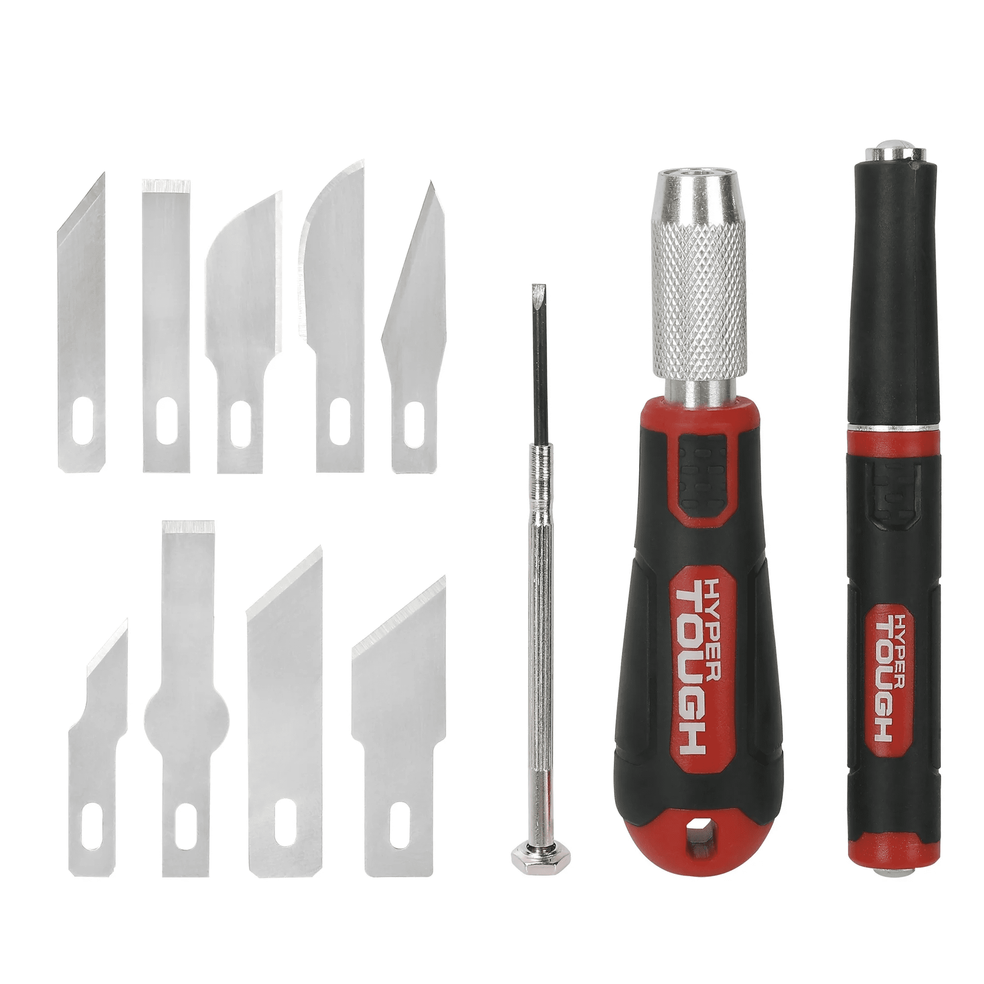 Hyper Tough 13-Piece Precision Knife Set, Tools