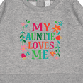 thumbnail image 3 of Inktastic My Auntie Loves Me Girls Baby Sweatshirt, 3 of 4