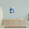 thumbnail image 2 of Stupell Industries Speckled Blue Ocean Scenery Calm White Swans Canvas Wall Art, 36 x 48, Design by Nancy Crowell, 2 of 5
