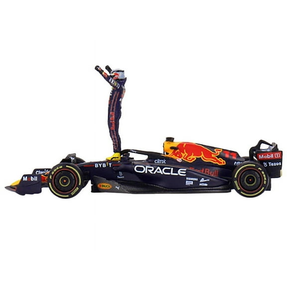 Red Bull Racing RB18 #11 Sergio Perez "Oracle" Winner "Monaco GP" (2022) with Driver Figure Limited Edition 1/64 Diecast Model Car by True Scale Miniatures