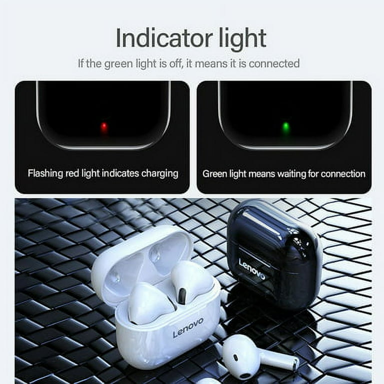 Lenovo LP40 TWS Wireless Earbuds, Bluetooth 5.0, Touch Lenovo LP40 TWS Wireless Earbuds, Bluetooth 5.0, Touch
