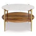 thumbnail image 2 of Wagner Solid Mango Marble 30"WD 1 Coffee Table with 18"WD 2 End Tables in Multi, 2 of 9