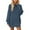 Navy, variant on Arlun Womens Sweaters Dress Oversized Cable Knit Long Sleeve Short Dresses 2026 Solid Color Relaxed Fit Fall Streetwear Outfits Vacation Winter Clothes Red XL