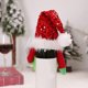 thumbnail image 5 of Inteprter Navidad Santa Claus botella de vino cubierta de polvo champán cerveza sombrero manga amante ropa Feliz Navidad decoración Props de comedor Kits de decoración para fiestas Hombres Inteprter HA068243-01, 5 of 6