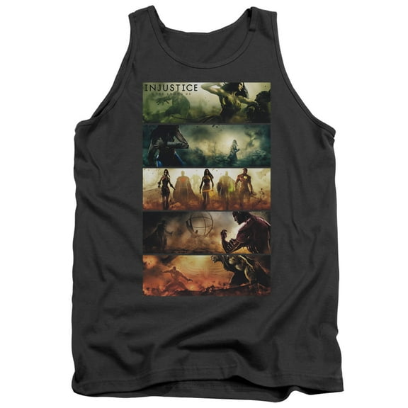 Injustice Gods Among Us - Panels - Tank Top - Large