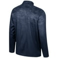 thumbnail image 3 of Men's Colosseum  Navy Auburn Tigers The Machine Half-Zip Jacket, 3 of 3