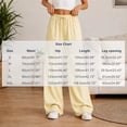 thumbnail image 2 of Bosfbaoi Sweatpants for Women Striped Wide Leg Drawstring Elastic Waist Loose Casual Trousers with Pockets, 2 of 8
