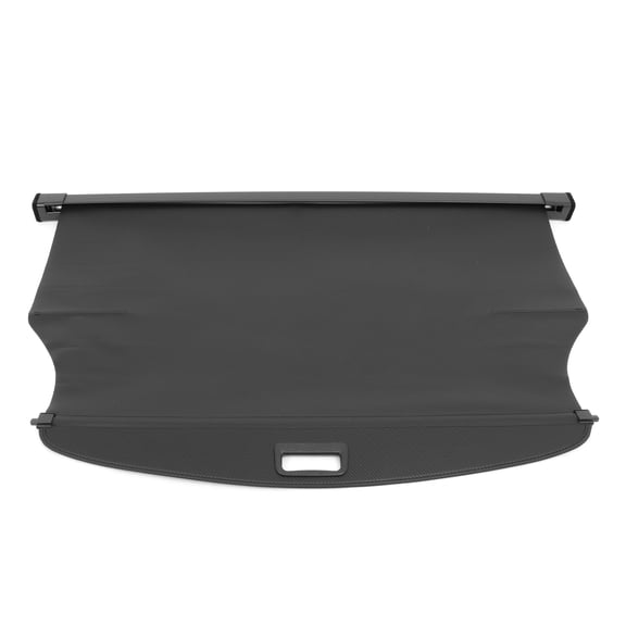 Ikon Motorsports Retractable Rear Cargo Cover Tonneau Shade Compatible With 2022-2025 Kia EV6, Carbon Fiber Print