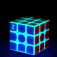 thumbnail image 4 of 3x3 Glow In The Dark Magic Speed Cube 3d Brain Rune Iq Puzzle For Children And Adults (blue Fluoresc, 4 of 4