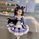 thumbnail image 5 of Vestido de princesa de dibujos animados Sanrioed Lolita Kuromi para niñas, moda Kawaii, dulce Lazo, manga larga, vestido hinchado, regalo para niños, 5 of 5