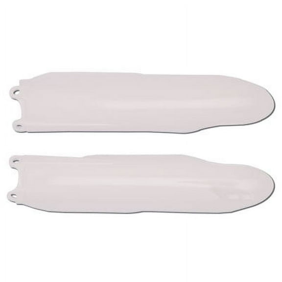 Acerbis Lower Fork Cover Set White for Yamaha YZ125 2005-2007
