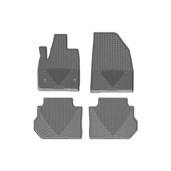 WeatherTech All-Weather Floor Mats compatible with XT6, Blazer, Acadia, XT5 - 1st & 2nd Row, Grey