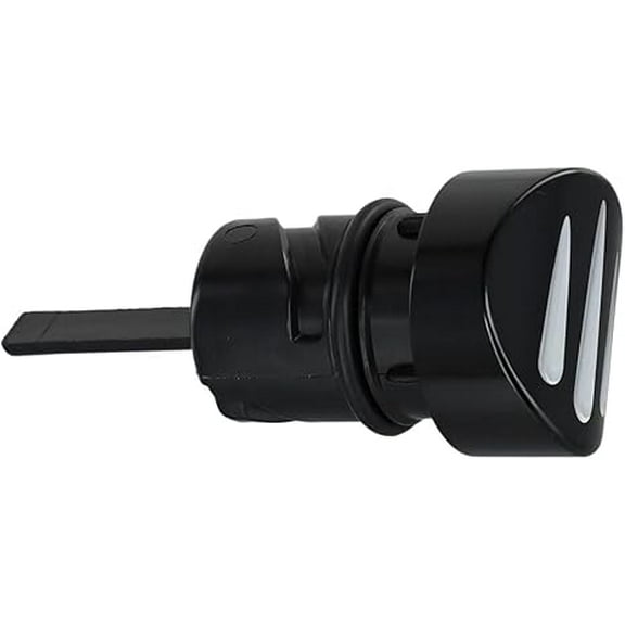 Applicable to For Harley for Sportster 883 1200 Tank Cap Plug Oil Dipstick Motorcycle Billet Aluminum and Plastic Black Replacement Accessories