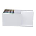thumbnail image 1 of Soporte para tijeras de peluquería, soporte para tijeras, peines y clips, gran capacidad, caja de almacenamiento de herramientas de peluquería para, 1 of 8