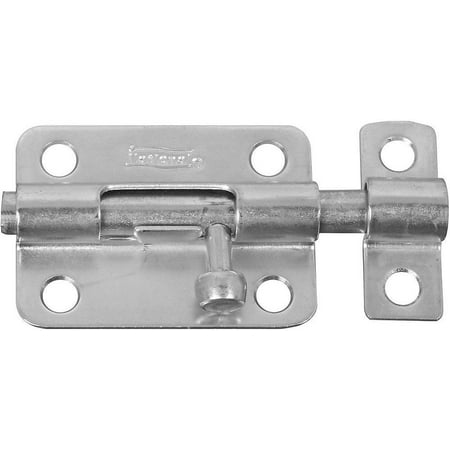 

National Hardware N151-555 3 Zinc Plated Barrel Bolt