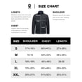 thumbnail image 7 of Little Donkey Andy Men's Lightweight Softshell Jacket Windbreaker for Running Travel Hiking, Windproof, Water-resistant (Charcoal L), 7 of 7
