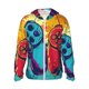 thumbnail image 1 of Balery Gaming Sudadera ligera de manga larga con capucha y protección solar UPF 50+ para hombre y mujer, ideal para pesca y running-Large, 1 of 7