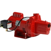 Red Lion RJS-50-PREM .5HP Cast Iron Thermoplastic Shallow Well Jet Pump