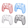 Transparent Clear Housing Shell for PS5 Controller, Non-Slip No Interference Protective PC Case Cover for PS5 Grips, Full Protection for Playstation 5 DualSense Controller