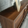 thumbnail image 5 of Sauder Harvey Park Full/Queen Bookcase Headboard with Doors, Grand Walnut Finish, 5 of 14