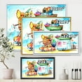 thumbnail image 4 of Designart 'Caravans With Family Travel' Farmhouse Framed Canvas Wall Art Print, 4 of 5