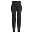 thumbnail image 6 of Enjoytime Womens Work Pants Slim High Waist Straight Leg Pants Dress Business Casual Plus Size Trouser, 6 of 6