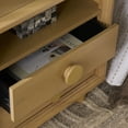 thumbnail image 4 of Safavieh Akanksha Modern Oak Veneer and Solid Wood Night Stands, Natural, 4 of 6