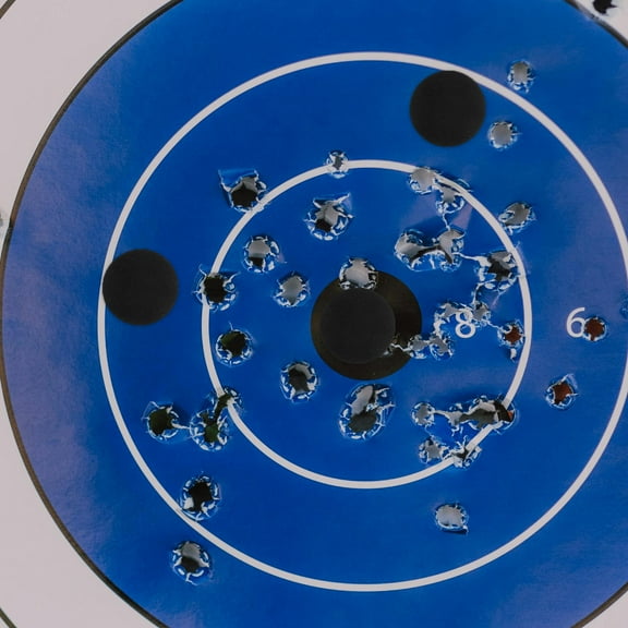 NICERIO 900pcs Black Round Target Stickers for Shooting Target Practice on Indoor Ranges