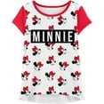 thumbnail image 7 of Minnie Mouse Tshirt (3-Shirts Pack) Kids & Toddler Girls Clothes 4T W/Mau/W SS, 7 of 7