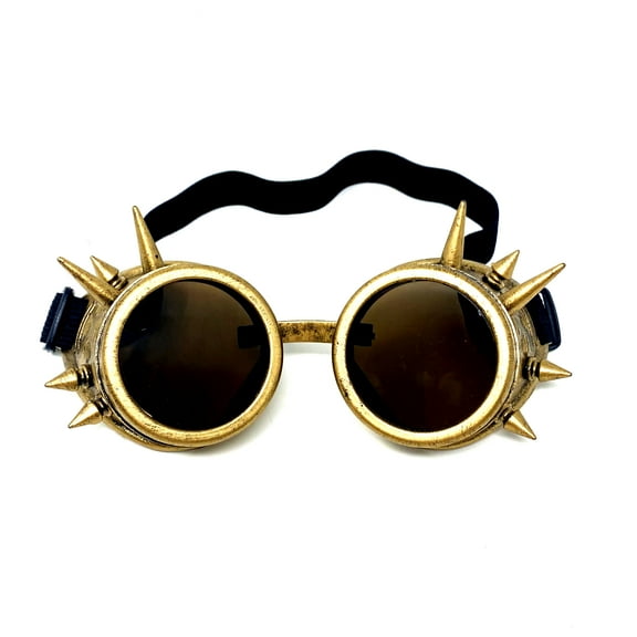 Steampunk Style Metallic Scientist Time Traveler Class Goggle Halloween Costume Cosplay Party