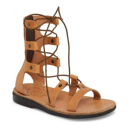 

Rebecca - Leather Gladiator Lace Up Sandal - Womens Sandals