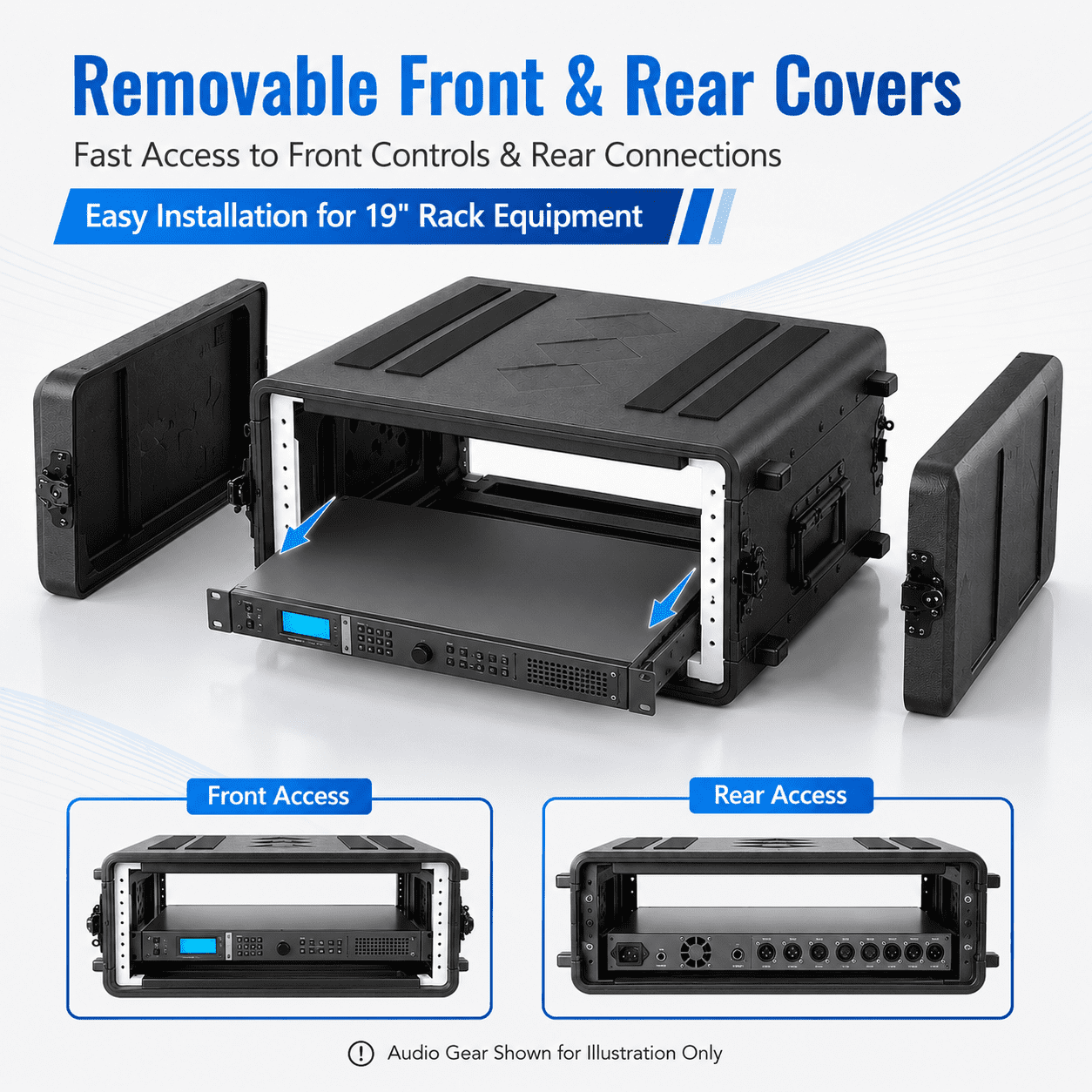 4U Rack Case Shallow 12