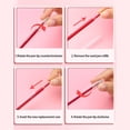 thumbnail image 5 of Retractable Colored Gel Pen 1.0MM Tip Glittering Metallic Highlighter Pen for Journaling Planner Notebook Note Taking, 5 of 7