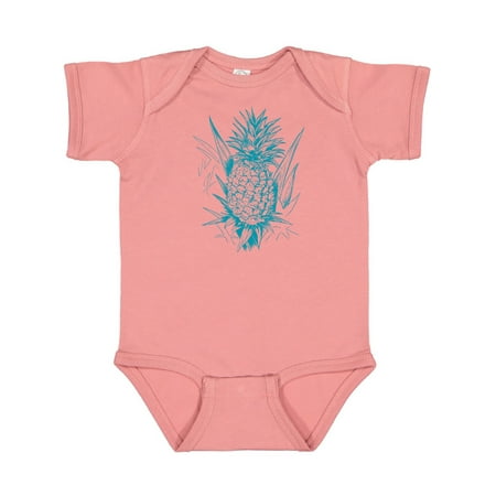 

Inktastic Unpicked Pineapple in Blue Gift Baby Boy or Baby Girl Bodysuit