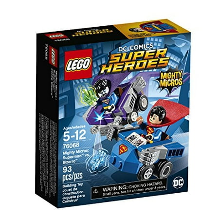 LEGO Super Heroes Mighty Micros: Superman Vs. Bizarro 76068 Building (Best Steel Building Kits)