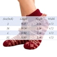 thumbnail image 3 of Adult Floor Slipper Socks Cable Knit Fleece Lined Thick Sock Slippers Indoor House Socks Warm Knit Bootie Socks Cozy Winter Non Skid Gripper Bottom Soft Plush Home Footwear Women Men, 3 of 4