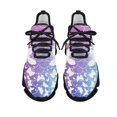 thumbnail image 1 of Zapatos deportivos planos para mujer, con punta redonda, transpirables y resistentes a la suciedad, de diseño con diseño de mariposas, para primavera y otoño, calzado para exteriores., 1 of 6