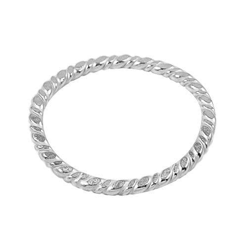 SIlver Overlay Ring Findings RSF-100-22MM