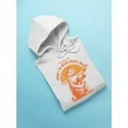 thumbnail image 3 of Cat With Guitar Retro Vibes Tee Hoodie Men's, 3 of 4