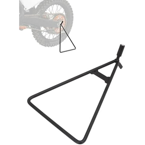 Dirt Bike Triangle Stand,Universal Motorcycle Kickstand Rear Side Wheel Holder for Dirt Pit Bike Supermoto Motocross Enduro-Black$$Vehicle Parts & Accessories