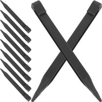 WHAMVOX 10Pcs Landscaping Stakes Landscape Plastic Nail Landscape Stakes Edging Crafting Stake