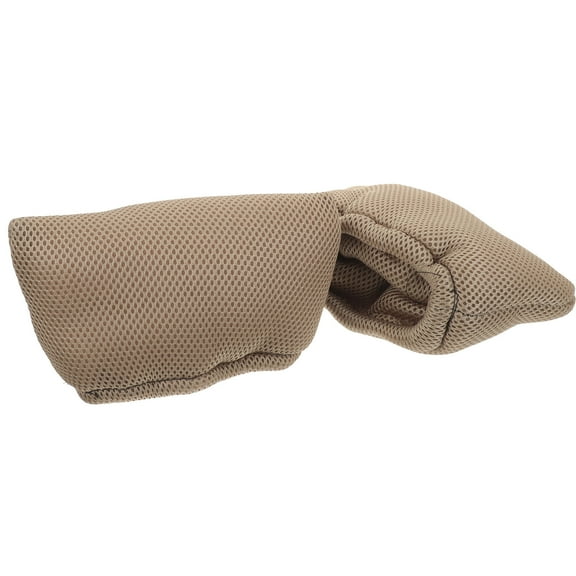 Soimiss Crutches Support Pad Walking Stick Cushion Coffee Cotton 1 Pair for Home Use