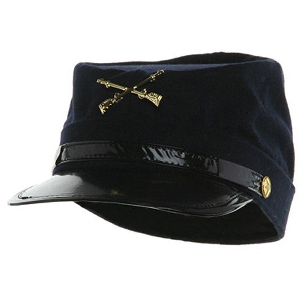 Federal Union Army Soldier Wool Hat Kepi Cap Costume Accessory Civil War 
